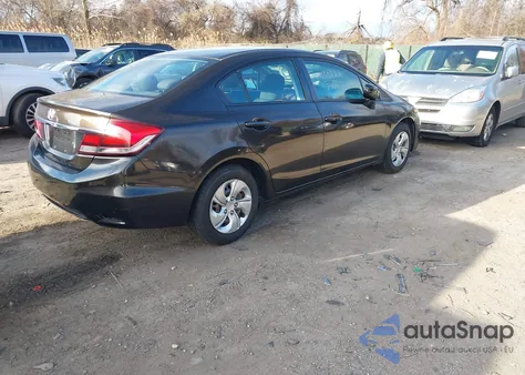 2014 Honda Civic Lx from USA, damaged, VIN 2HGFB2F5XEH554704